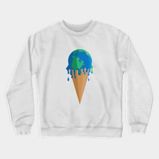 Earth Cream Cone Crewneck Sweatshirt